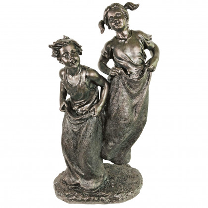 Toscano - Children Sack Race Large Scale Statue