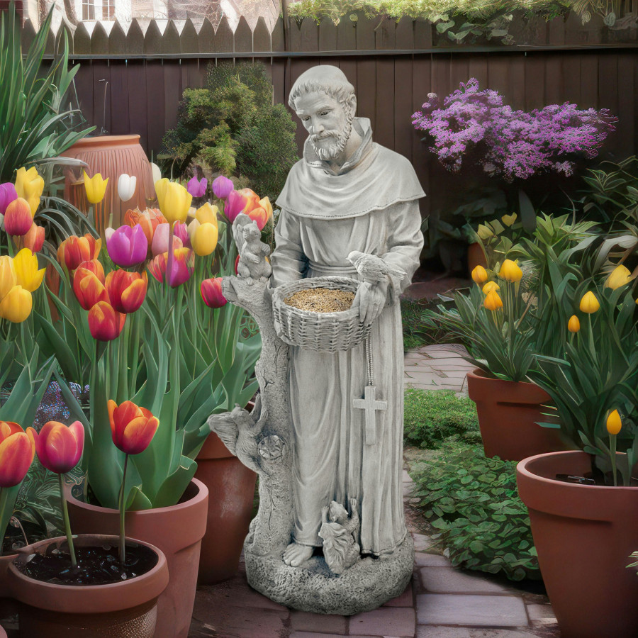 Toscano Nature NurturerSaint Francis Garden Statue - Large