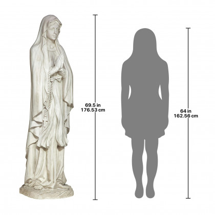 Toscano - Life-Size Blessed Virgin Mary Statue
