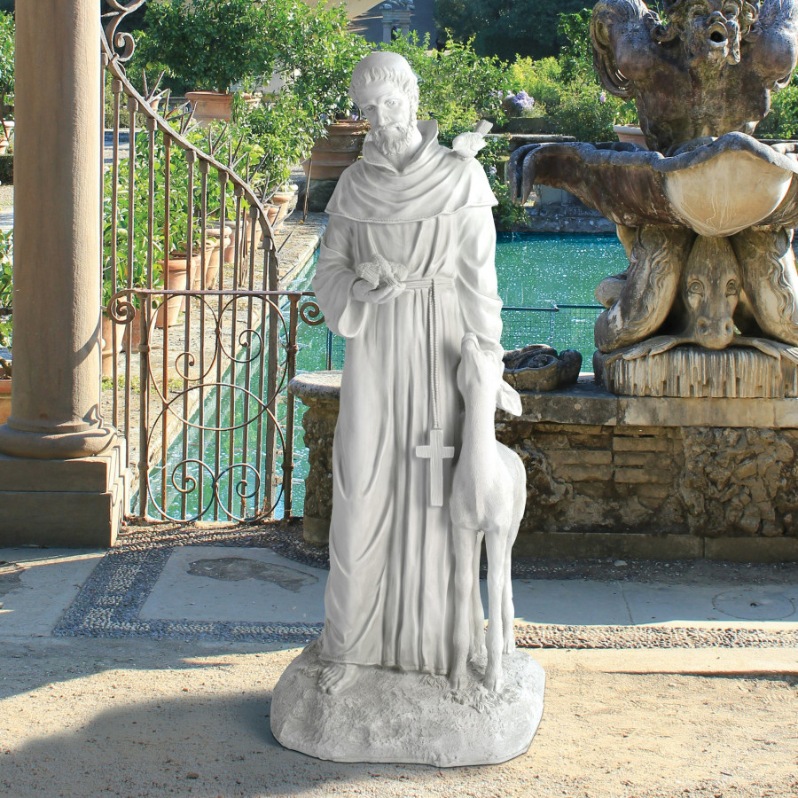 Toscano - Saint Francis of AssisiPatron Saint of Animals Garden Statue