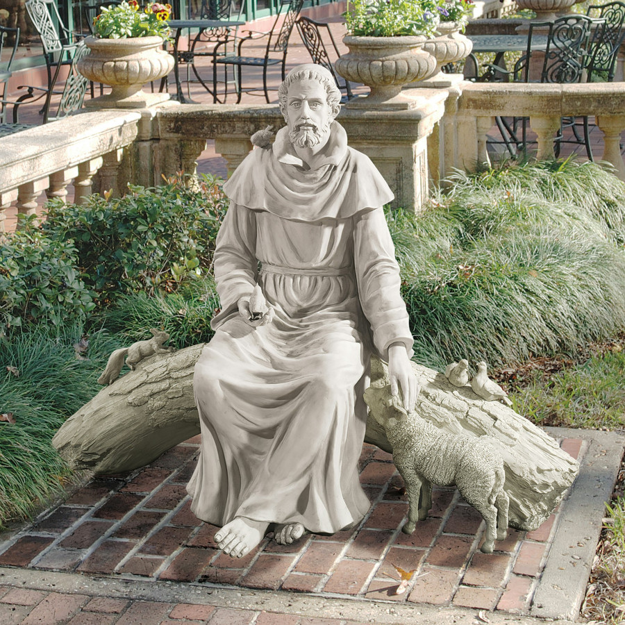 Toscano - In Nature Sanctuary Saint Francis Garden Statue