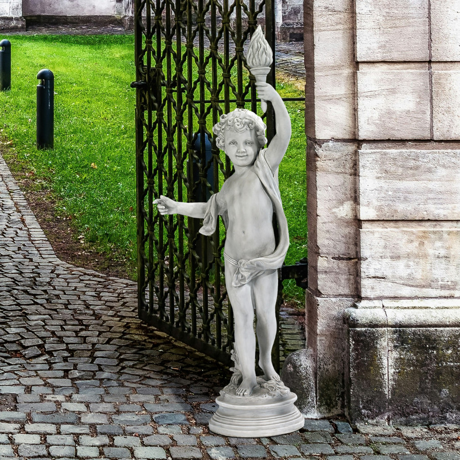 Toscano - Lighting the Heavens Grande Cherub Statue