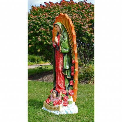 Toscano The Virgin of Guadalupe Religious Statue - Grande