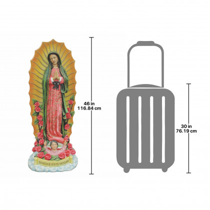 Toscano The Virgin of Guadalupe Religious Statue - Grande