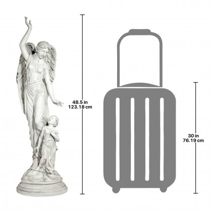Toscano - Queen of AngelsGuardian of Children Statue