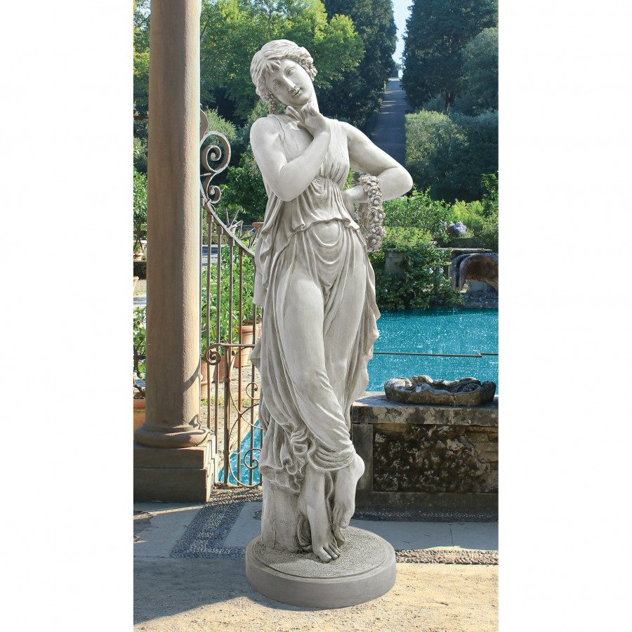 Toscano - Dancer with Finger on Chin Sculpture