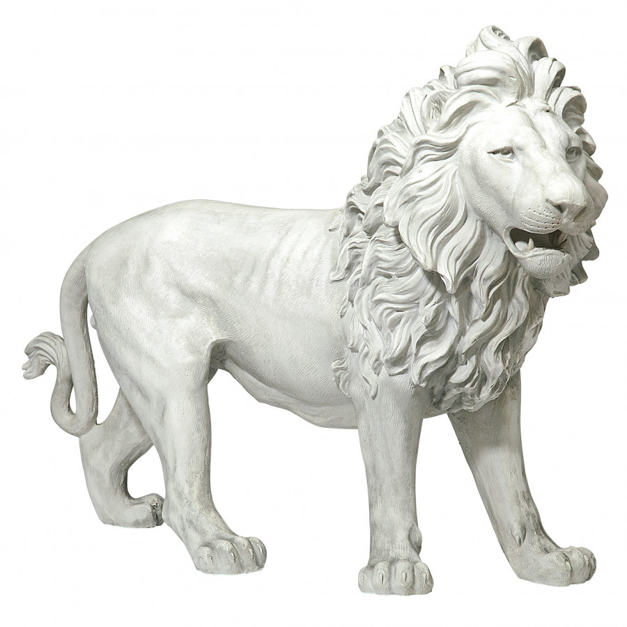 Toscano - Regal Lion Sentinel of Grisham Manor Statue