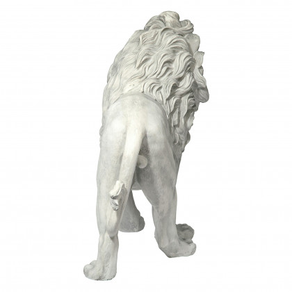 Toscano Regal Lion Sentinel of Grisham Manor Statue - Left Foot Forward
