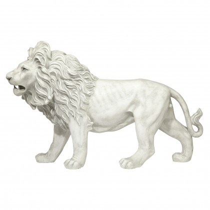 Toscano Regal Lion Sentinel of Grisham Manor Statue - Right Foot Forward