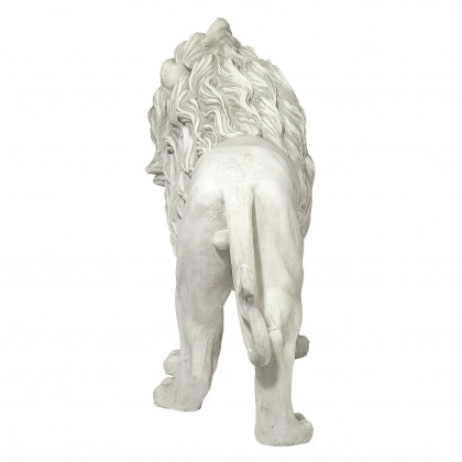 Toscano Regal Lion Sentinel of Grisham Manor Statue - Right Foot Forward