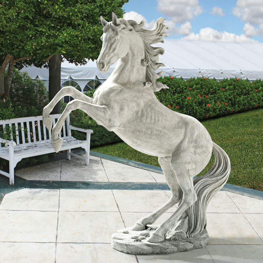 Toscano Unbridled Power Equestrian Horse Statue - Life Size