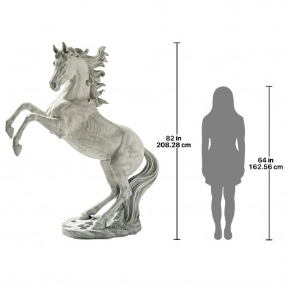 Toscano Unbridled Power Equestrian Horse Statue - Life Size