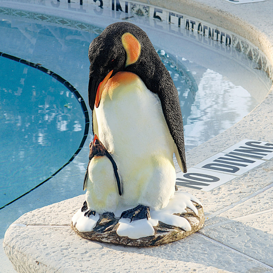 Toscano - Positively Penguins Sculpture