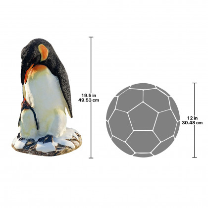 Toscano - Positively Penguins Sculpture