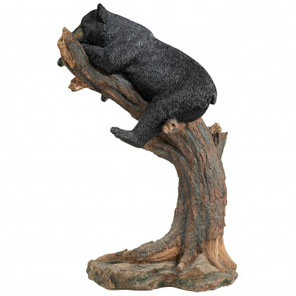 Toscano - Forest Vantage Point Black Bear Statue