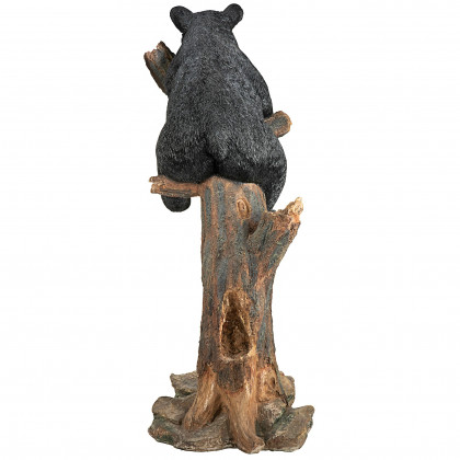 Toscano - Forest Vantage Point Black Bear Statue