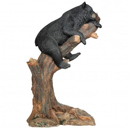 Toscano - Forest Vantage Point Black Bear Statue
