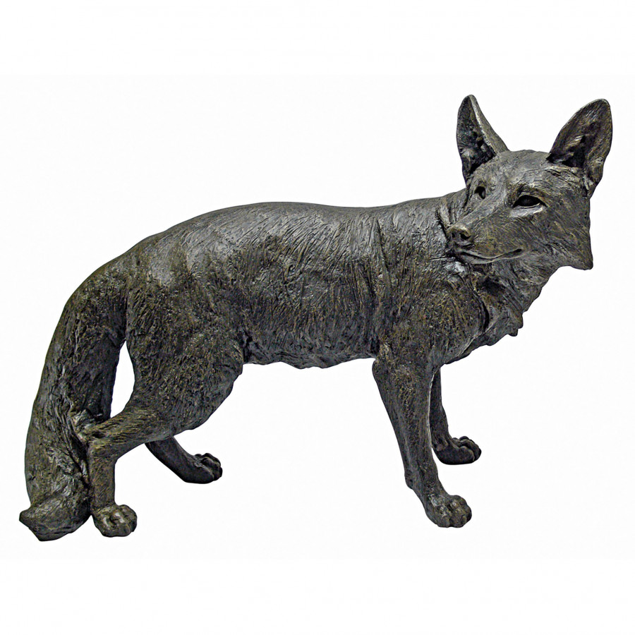Toscano - Bushy Tail Fox Statue