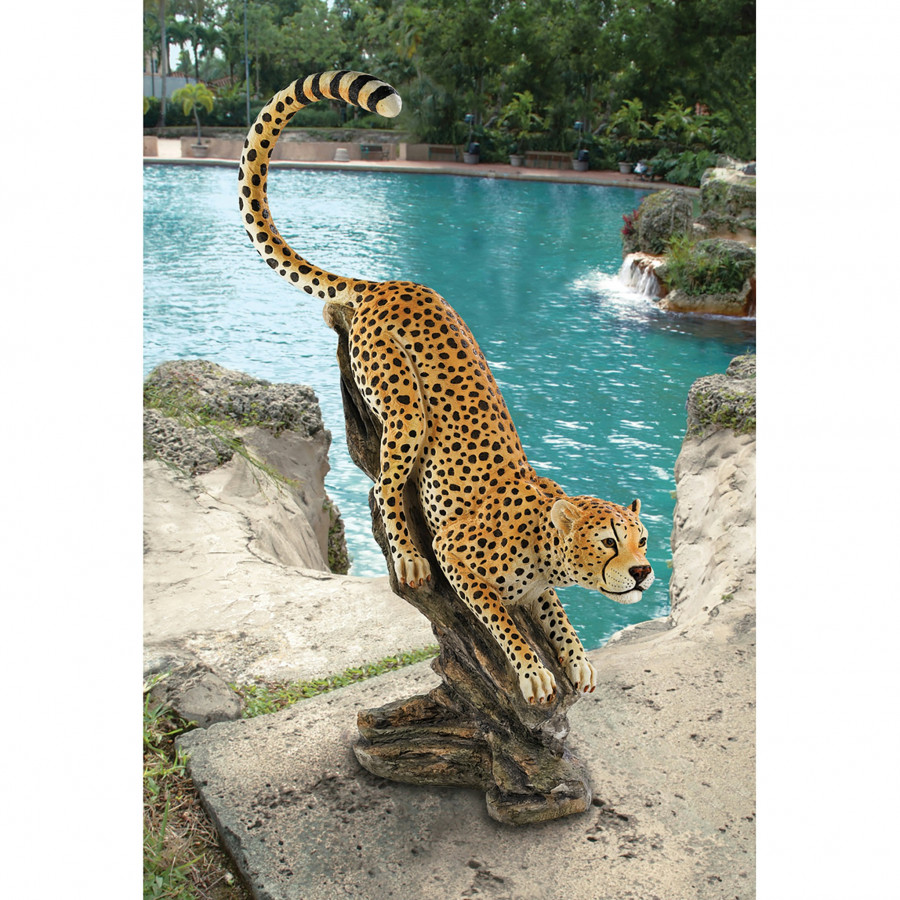 Toscano - Stalking the Savannah Cheetah Statue