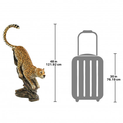 Toscano - Stalking the Savannah Cheetah Statue