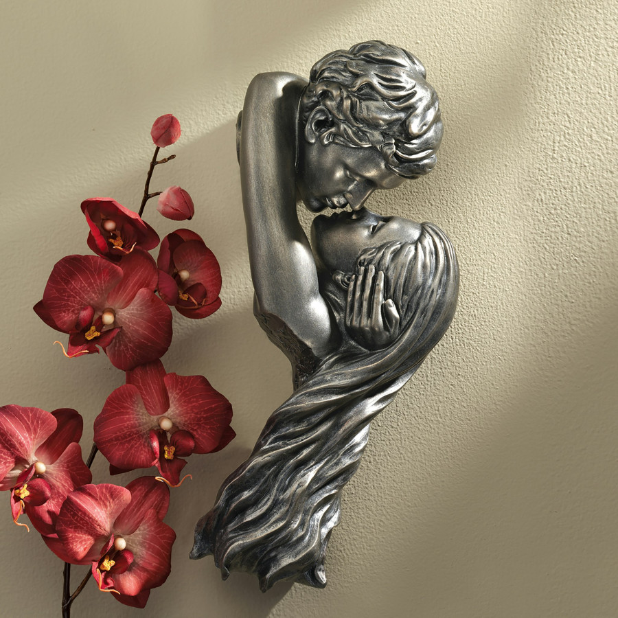 Toscano - Dream Lovers Kissing Wall Sculpture