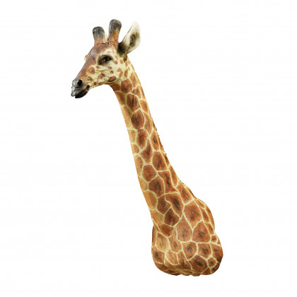 Toscano - African Giraffe Trophy Wall Sculpture