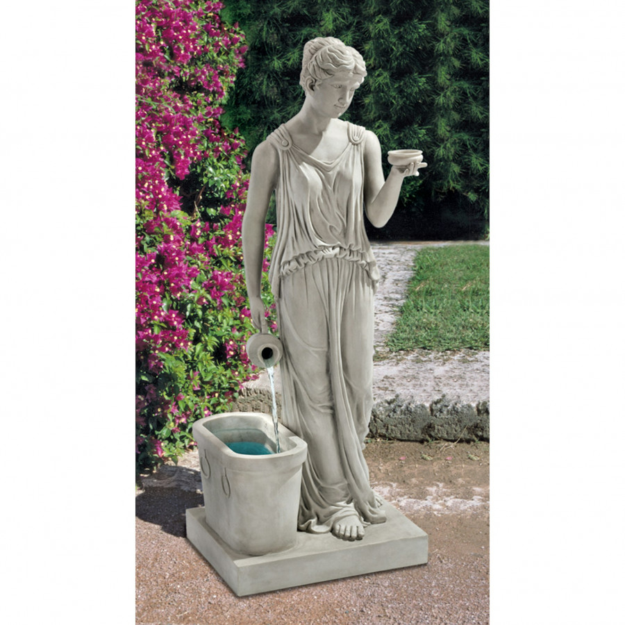 Toscano - Hebe Goddess of Youth Garden Fountain