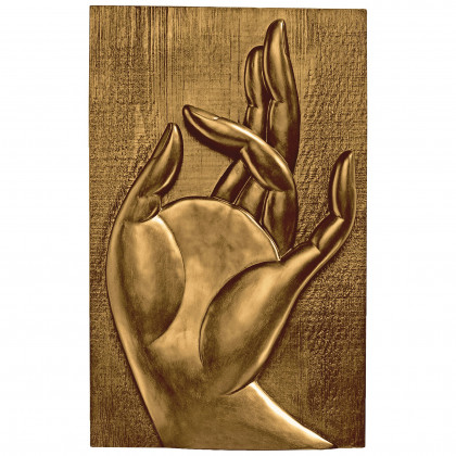 Toscano - Mayura Mudra Buddhist Hand Wall Sculpture