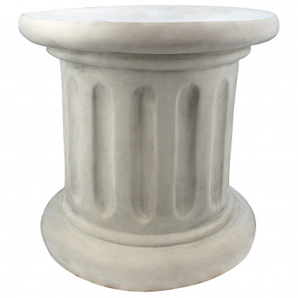 Toscano Roman Doric Wide Column Classical Fluted Architectural Plinth