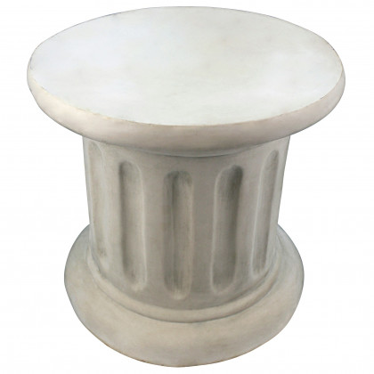 Toscano Roman Doric Wide Column Classical Fluted Architectural Plinth