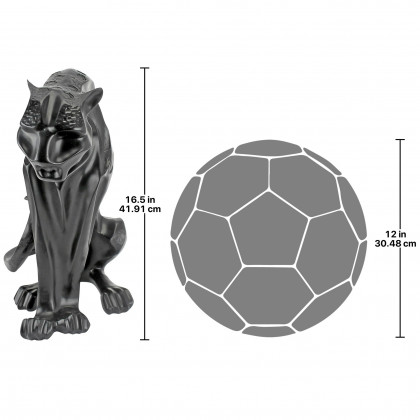 Toscano - Rampant Tranquility Jungle Jaguar Panther Statue