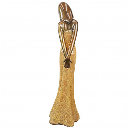 Toscano - Golden Girl Tesserae Illuminated Sculpture