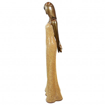 Toscano - Golden Girl Tesserae Illuminated Sculpture