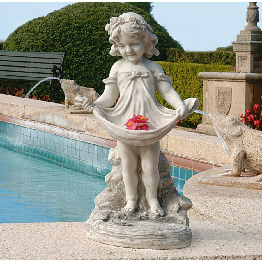 Toscano - Abigail Bountiful Apron Sculpture