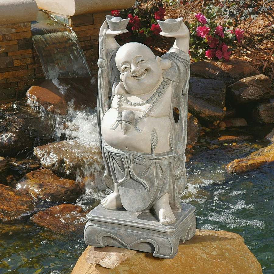 Toscano - Jolly Hotei Buddha Statue