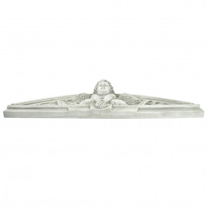 Toscano - Cherubs Grande Welcome Sculptural Wall Pediment