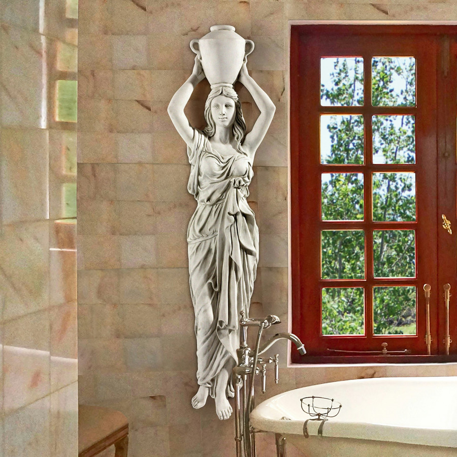 Toscano - Dione the Divine Water Goddess Wall Sculpture