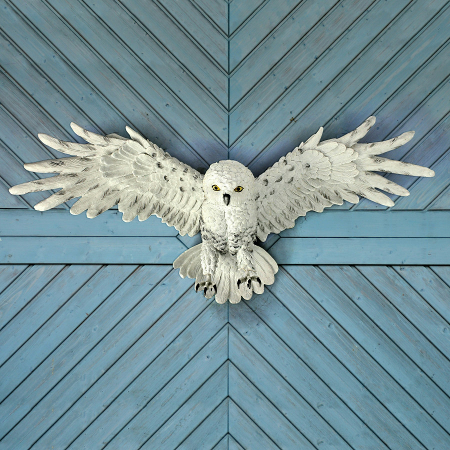 Toscano Mystical Spirit Owl Wall Sculpture - Large