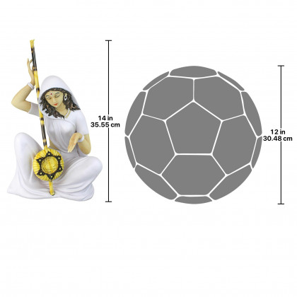 Toscano - Serene Mira Bai Medium Statue