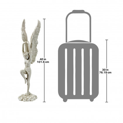 Toscano - Heaven Free Fall Angel Statue