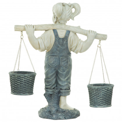 Toscano Flowers for Felicity Little Girl Large Garden Statue