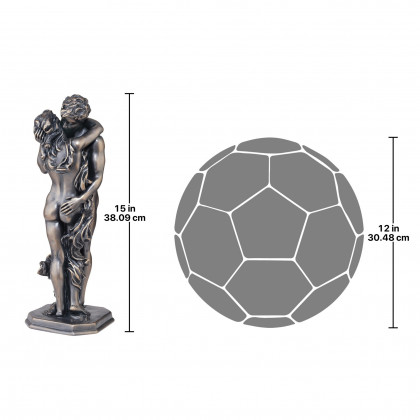 Toscano - Dance of the Heart Lovers Embrace Statue