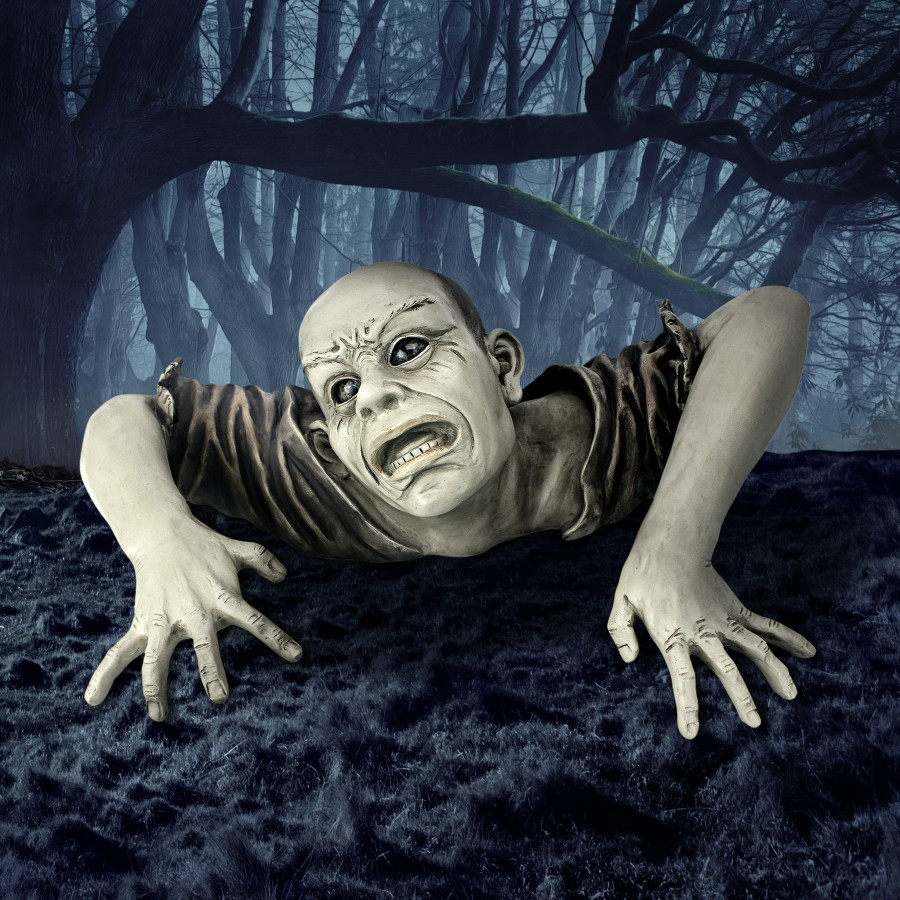 Toscano - The Zombie of Montclaire Moors Statue