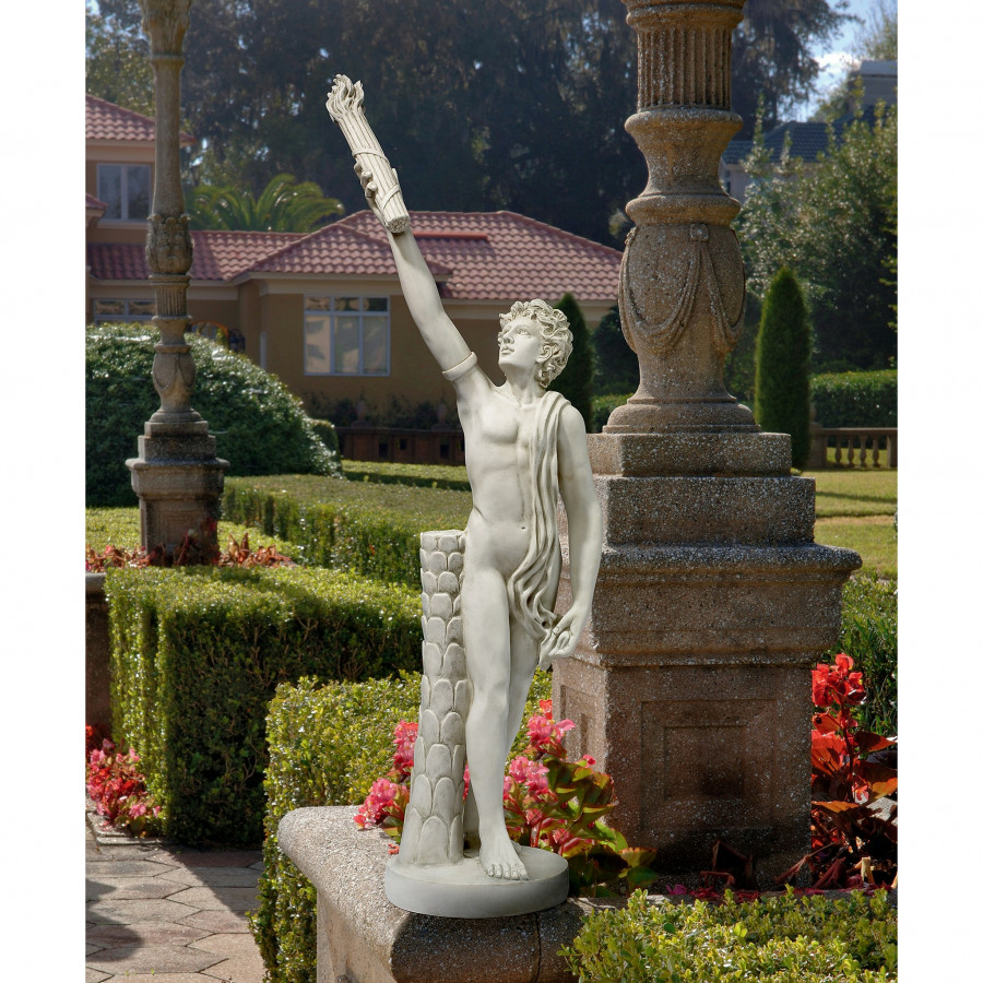 Toscano - Torch Bearer Statue