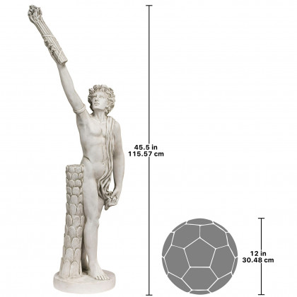 Toscano - Torch Bearer Statue