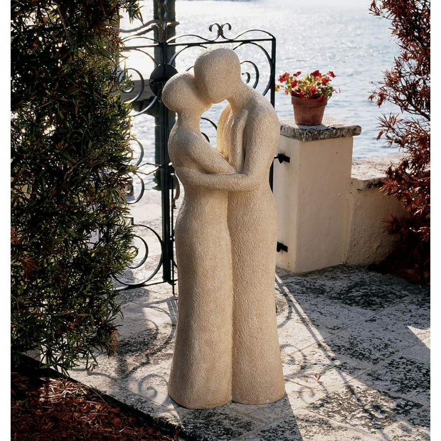 Toscano - Gentle Silhouette Modern Couple Statue