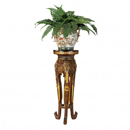 Toscano - Majestic Elephant Sculptural Pedestal