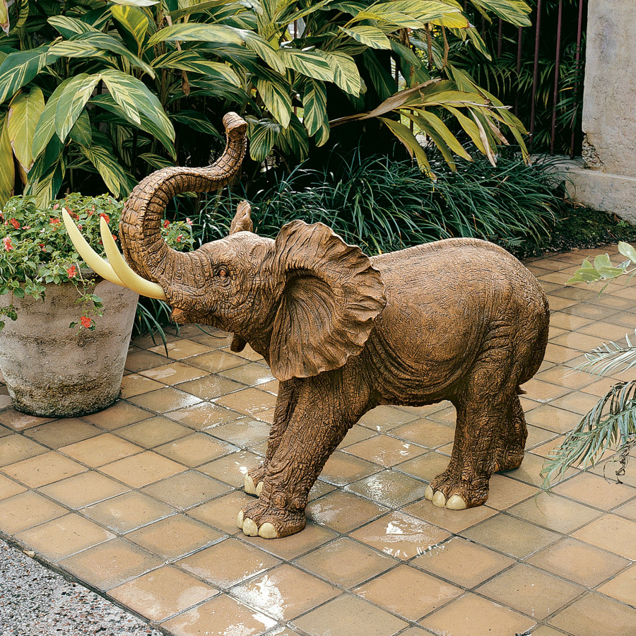 Toscano - Triumphant Entry Elephant Statue