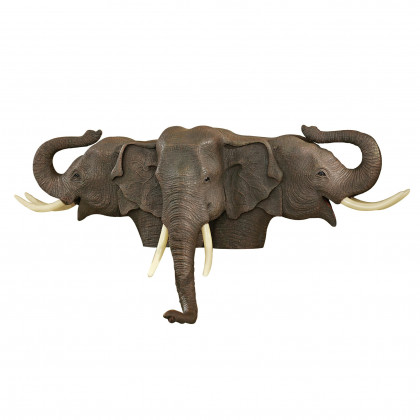 Toscano - Raised Expectations Elephant Wall Sculpture