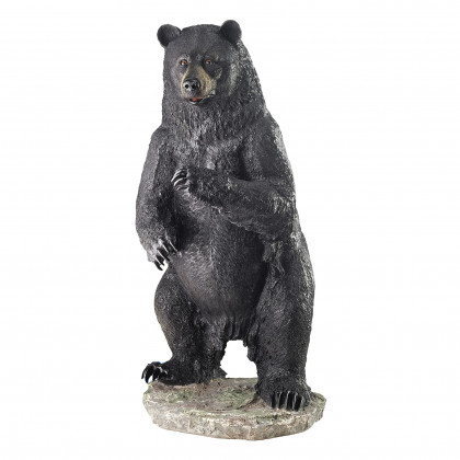 Toscano Fishing for Trouble Bear Statue - Large